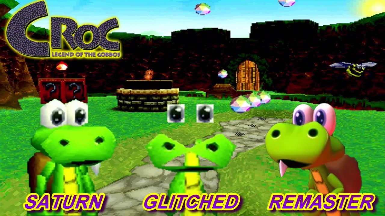 Croc: Legend Of The Gobbos Sur Sega Saturn - PAL - Boîtier Sans Notice (Bon état)