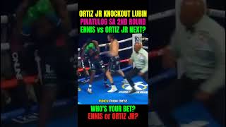 Vergil Ortiz Jr knockout Erikson Lubin in the 2nd round😱😱😱#channelnimanoy #boxing #shorts