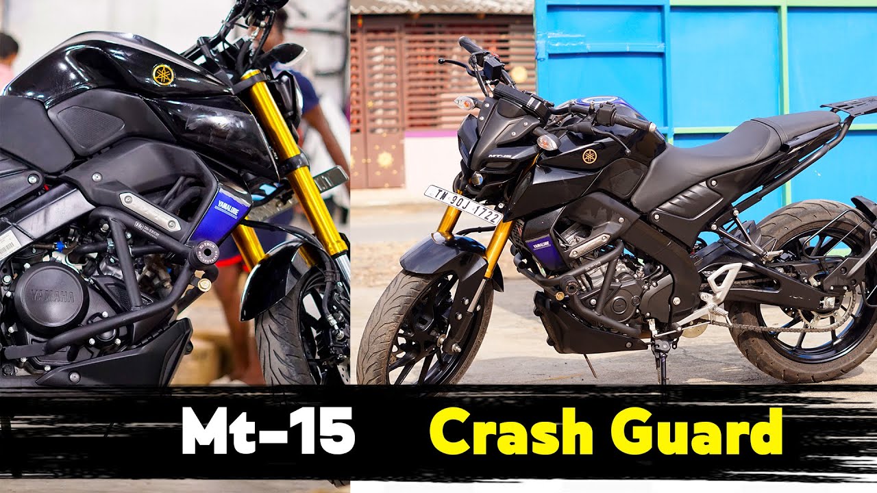 Yamaha MT-15 Crash Guard | Installation Guide Video | HT Exhaust.