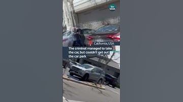 Is this the worst car theft of all time? #itvnews #news #usa #california #cars