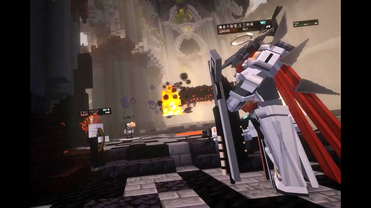 Gun Knight Patriot vs Other Strong Bosses (pt 1) | Minecraft mob battle ...