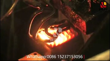 CNC Automatic high frequency induction heating quenching process for toothed rack hardening