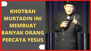 Ribuan Orang Bertobat Mendengar Khotbah Murtadin..Pdt Junaidi salat