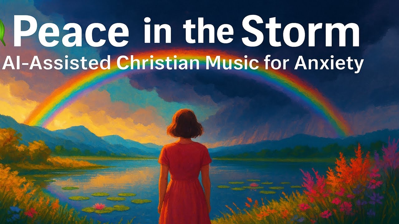 🌿 Peace in the Storm | AI-Assisted Christian Music for Anxiety - YouTube