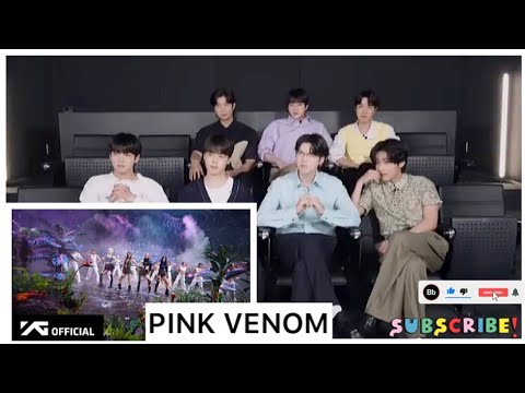 BTS Reaction To BLACKPINK PINK VENOM M V Fanmade