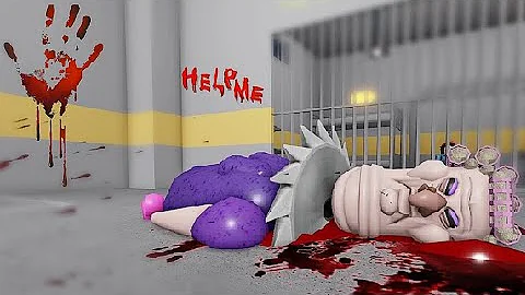 WHO CUT GRAN HEAD OFF in BARRY'S PRISON RUN! New Scary Obby (#Roblox)