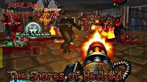 PROJECT BRUTALITY 3.0 ZANDRONUM - Map of Chaos Overkill [The Shores of Hell #4] - [Mobile Gameplay]