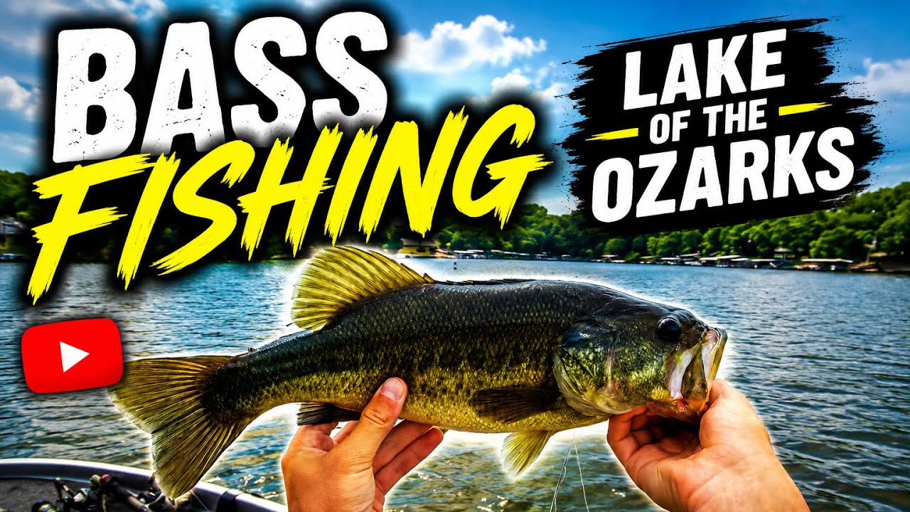 Bass fishing lake of the ozarks
