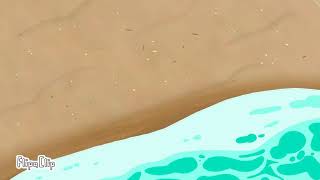 Short animation of (Sea ​​waves) by flipaclip