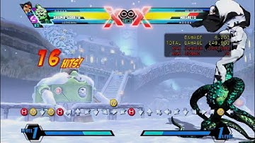 UMVC3 Shuma Gorath TK Mystic Smash Combos
