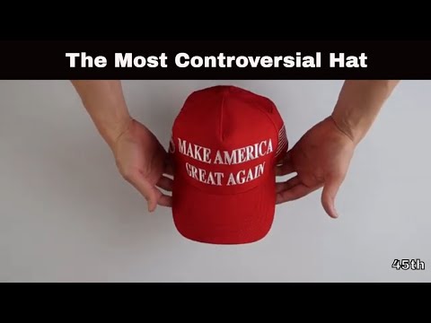 The Most Controversial Made In The USA Hat  The 45th Trump MAGA Hat  Make America Great Again