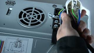 Induction Hob Bosch PIF61RHB1E - How to Make 230V Plug Connect to Single-Phase Installation