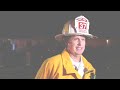 HFD: Firefighter escapes injury after falling through roof during house fire