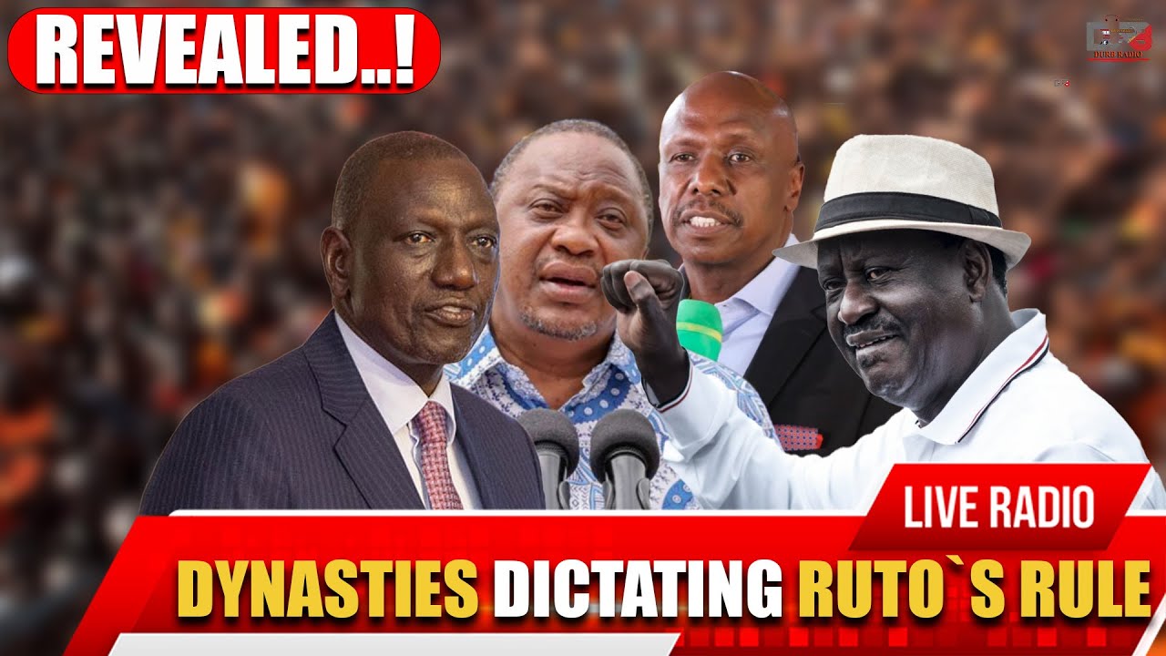 РАИЛА ОДИНГА, УХУРУ, ГИДЕОН МОИ ШИРОКАЯ ДИНАСТИЯ, ПРАВЯЩАЯ РУТО 