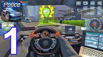 Police Sim 2022 - Gameplay Walkthrough Part 1 Free Ride (Android,iOS)