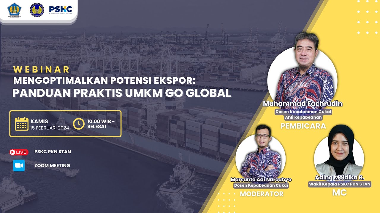 Workshop: Cara Praktis Ekspor Produk UMKM Menggunakan Digital Marketing