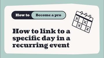 How to link to a specific day in a Ticket Tailor recurring event