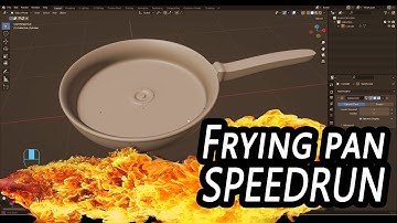 How to model a frying pan (Blender 3.1.2)