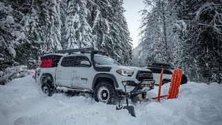 Stuck in the Snow  Winter Camping | Conquest Overland