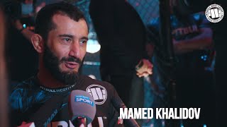 Backstage Time - Mamed Khalidov w stylu Cobra Kai odbiera Mistrzowski Pas na gali #KSW55 w Łodzi