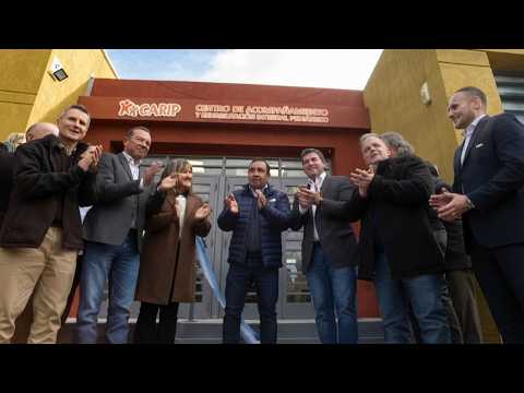 Orrego inauguró un Centro de Acompañamiento y Rehabilitación Integral Pediátrica en Rodeo