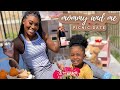 Mommy and Me Picnic Date With Reign | Mukbang | MOM VLOG