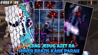 JEDAG JEDUG FF ☂️ DJ MINER BRAZIL 🔥 SOUND NYA KANE PARAH CUY ⚡ Azet Ra