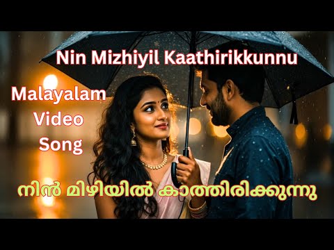 Nin Mizhiyil Kaathirikkunnu | Heart-Touching Malayalam Romantic Song | Love Story Music Video 2025