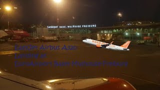 EasyJet Airbus A320 Landing at EuroAirport Basel Mulhouse Freiburg screenshot 2