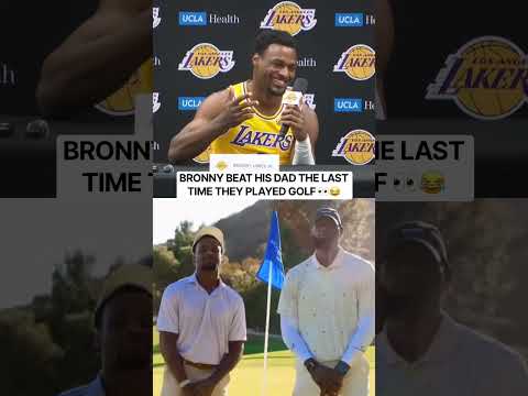 Bronny didnβt want to say it π