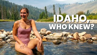 You Won't Believe It! Idaho Road Trip: Hot Springs, Lakes, + Epic Camping (RV Travel Vlog)