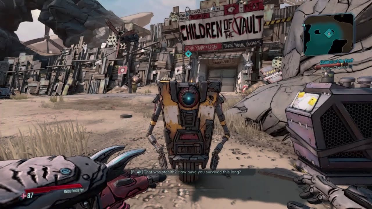 Borderlands 3 - Claptrap Being Claptrap