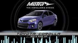Metra Toyota Corolla dash kits 95 and 99-8245CHG