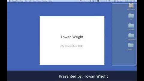 CSI Instructional Screen Flow Podcast 2