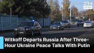Trump's Envoy Steve Witkoff Departs Russia After Three-Hour Ukraine Peace Talks With Putin | AC1B