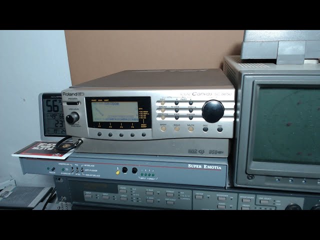 No context Synth 00: Roland SC8850, MIDI - YouTube