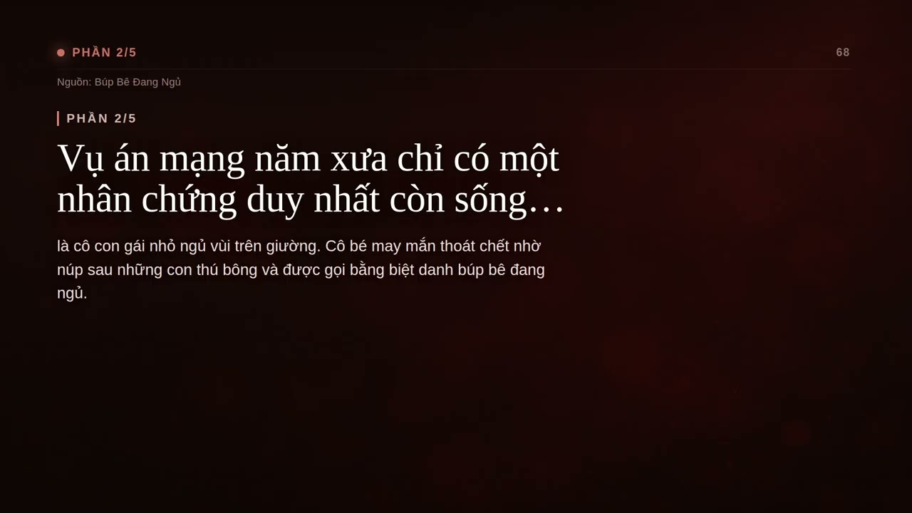 Video Búp Bê Đang Ngủ