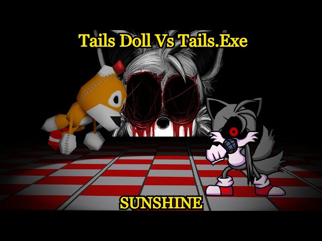 FNF Tails Doll over skid and pump [Friday Night Funkin'] [Mods]