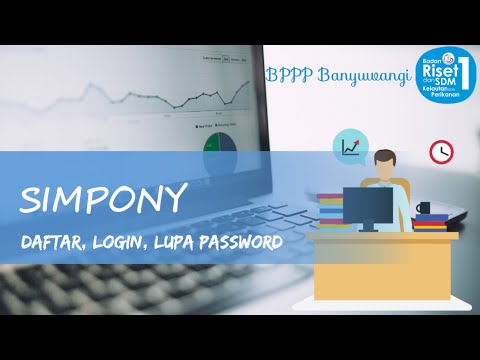 Cara Daftar, Login, dan Lupa Password di SIMPONY