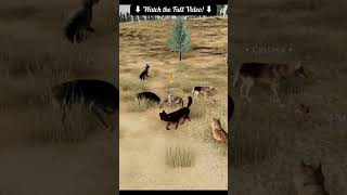 The 5 Stages of Grief when a Pup Disperses 😭 #wolfquestsaga #dispersalwolf #bouncingintothesaga