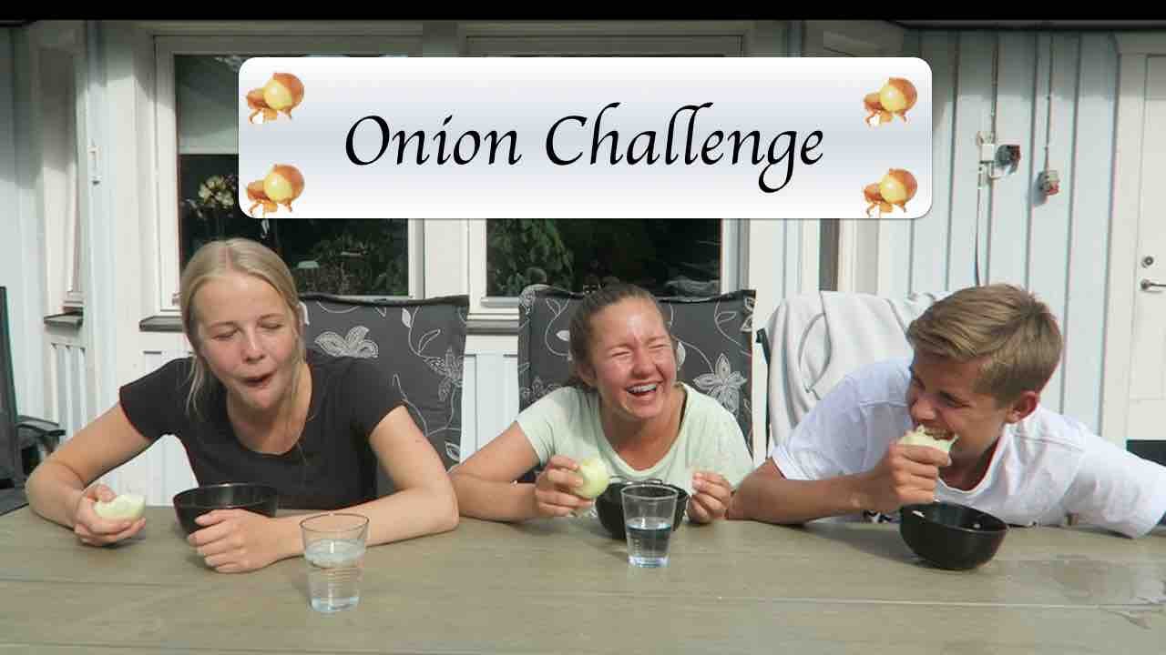 Onion Challenge YouTube