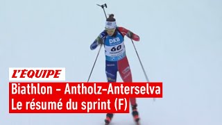 Biathlon 2023 - La Française Chevalier 2e du sprint d'Antholz-Anterselva : le résumé de la course