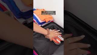 Did you know this way of packing shoes into a suitcase?