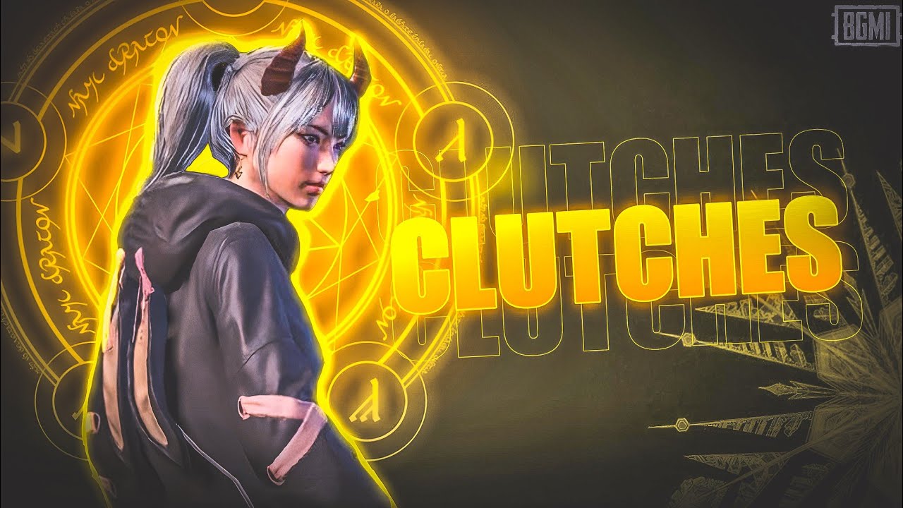 CLUTCHES | BGMI MONTAGE 4K 60 FPS gameplay - YouTube
