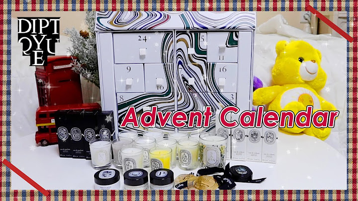 60만 원어치 딥디크 2021 어드벤트 캘린더 한번에 같이 뜯어보아요🎄 | Diptyque Advent Calendar Unboxing