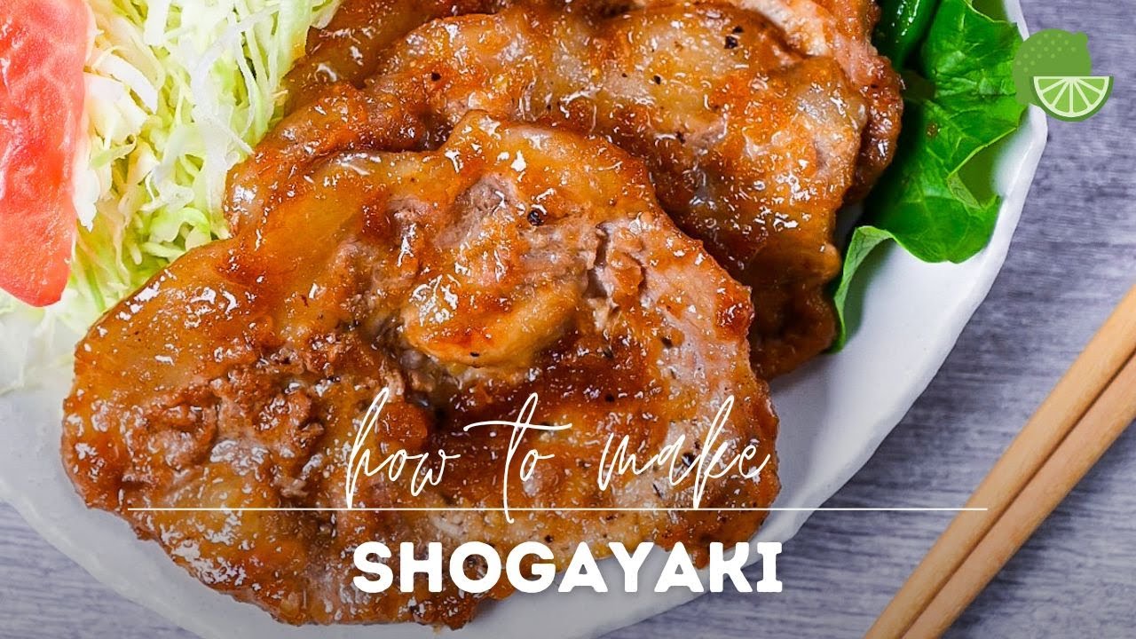 25 min Pork Shogayaki Recipe (Japanese Ginger Pork) - YouTube