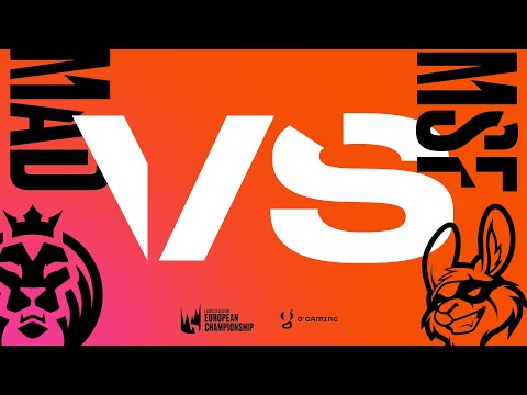 LEC Summer 2020 - MAD vs MSF - W8D1