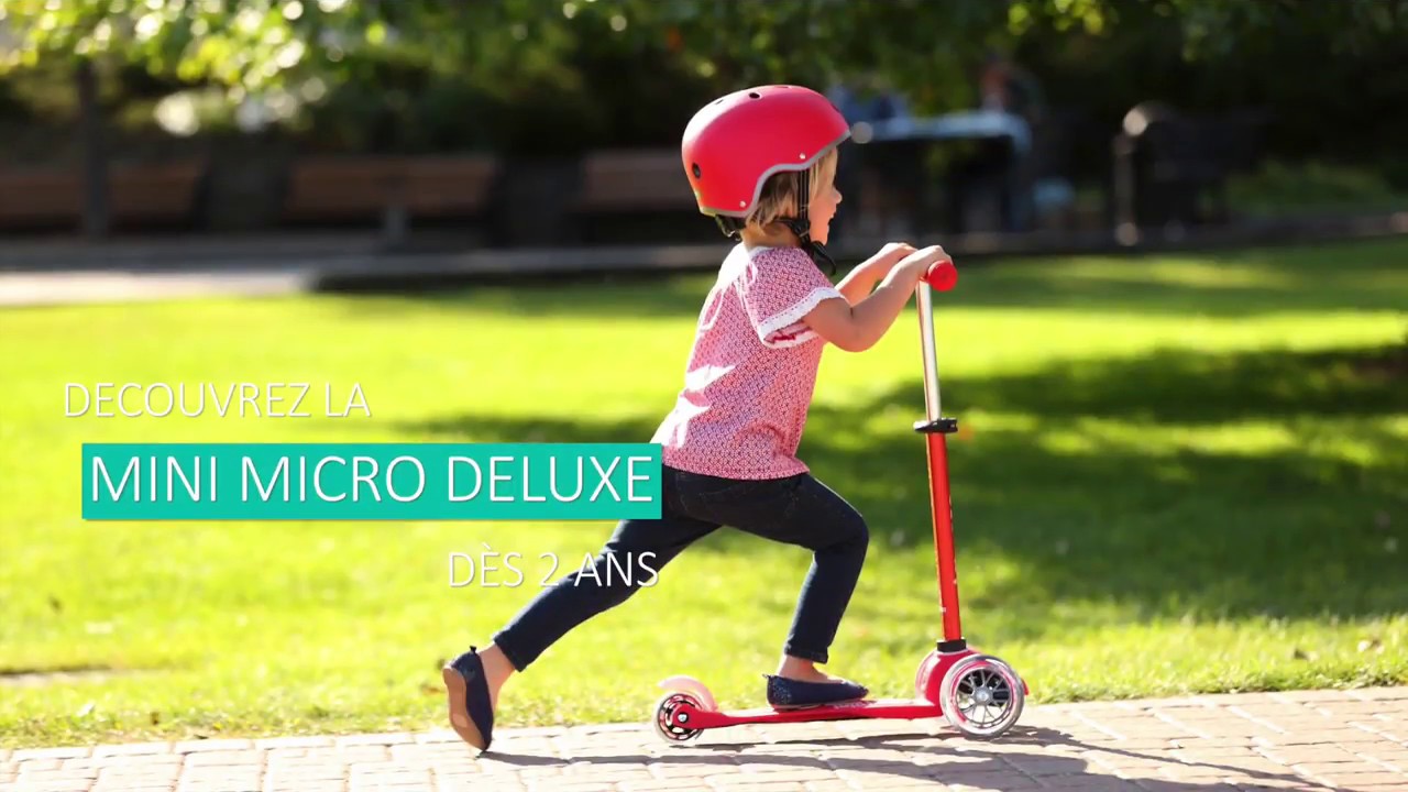 La meilleure Trottinette enfant - Mini Micro Deluxe - lapouleapois