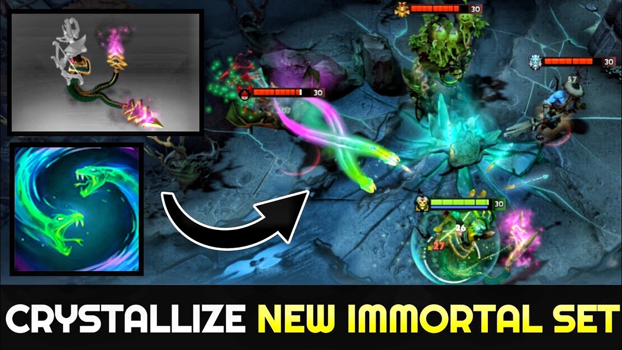 CRYSTALLIZE Rapier Medusa Carry the Game with New Immortal Set TI10 7.26 Dota 2
