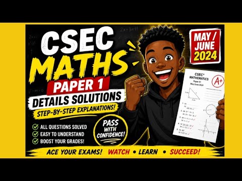 Csec Mathematics 2026 Paper Preparation 1